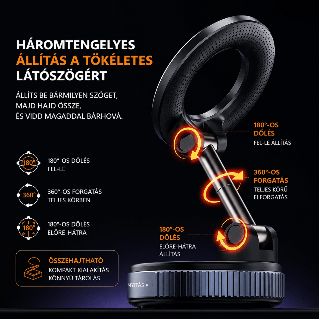 ORVEX MK2 360° vákuumos telefontartó