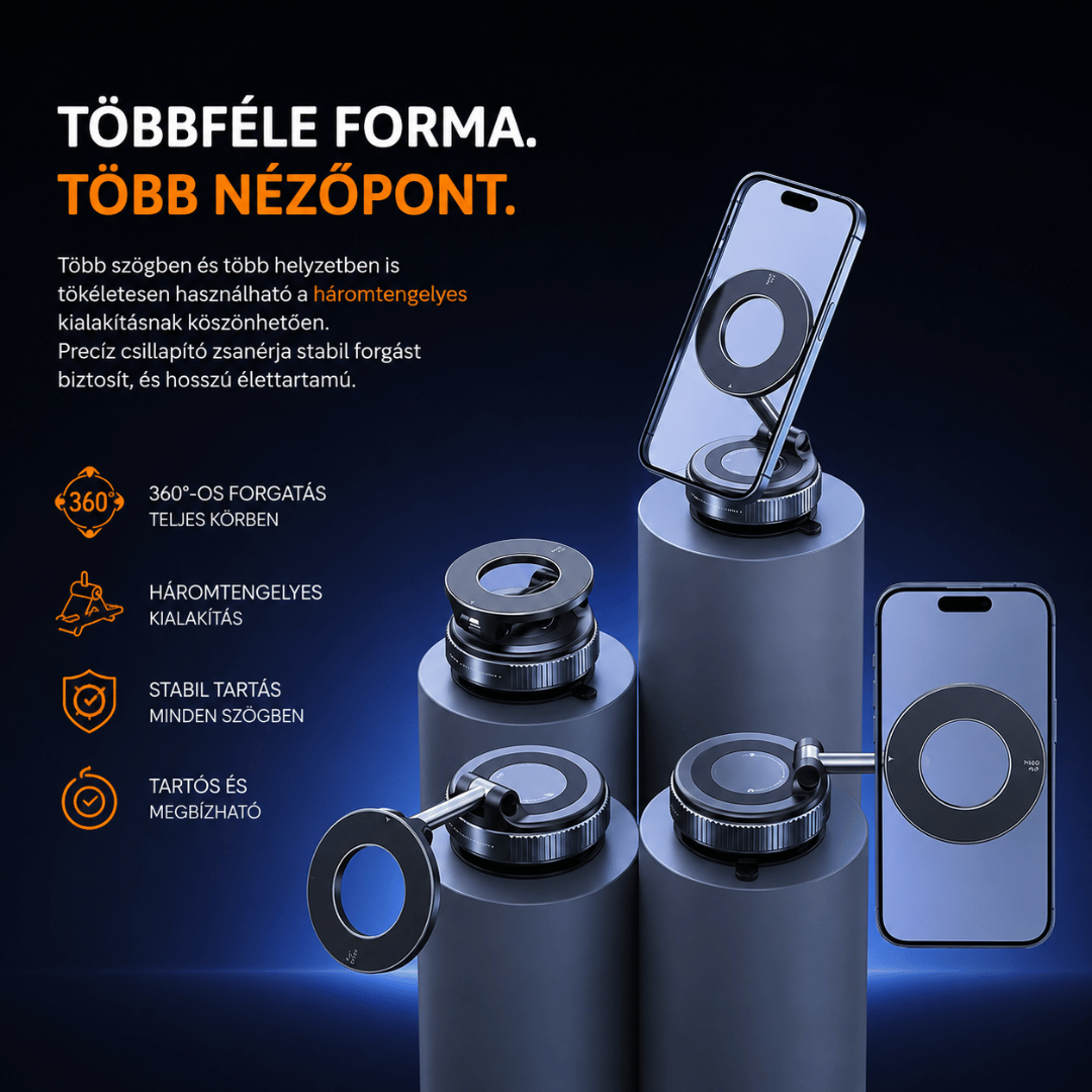 ORVEX MK2 360° vákuumos telefontartó